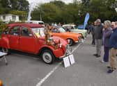 Sleaford historic car and motorcycle show in 2019. EMN-190909-171631001