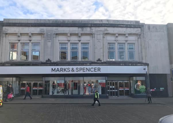 The former Marks & Spencer store in Boston.