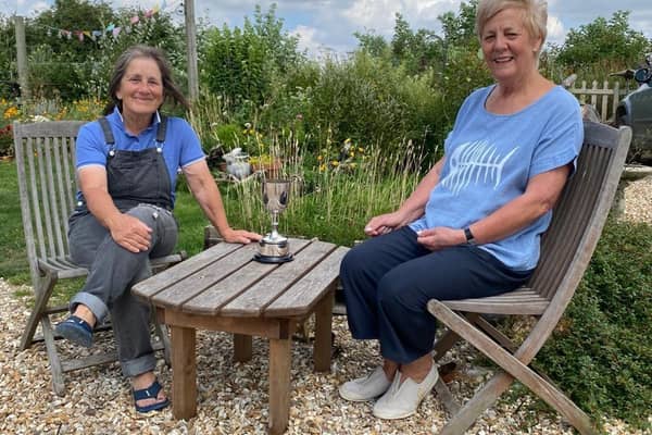 Jood and Helen from Miningsby, created two beautiful eco-focused gardens which jointly came first place in the ‘Most Environmentally Friendly Garden’ category.