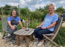 Jood and Helen from Miningsby, created two beautiful eco-focused gardens which jointly came first place in the ‘Most Environmentally Friendly Garden’ category.