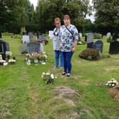 Sleaford cemetery grave policy is 'disrespectful' say Pat Cross and daughter Anne-Marie Honey. EMN-210830-173758001