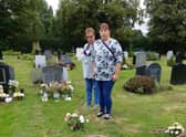 Sleaford cemetery grave policy is 'disrespectful' say Pat Cross and daughter Anne-Marie Honey. EMN-210830-173758001