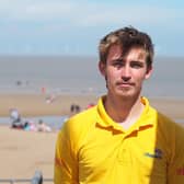 RNLI lifeguard Liam Sandall.