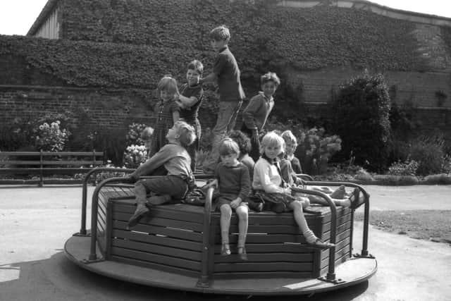 Boston's Central Park in 1966.