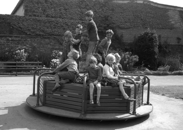 Boston's Central Park in 1966.