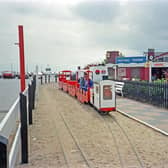 The railway near the boating late in 1989.