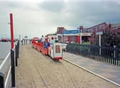 The railway near the boating late in 1989.