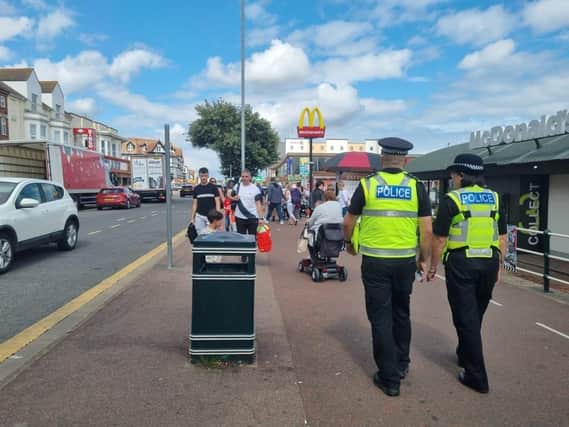 Coastal policing priorities have been outlined by Skegness Police.