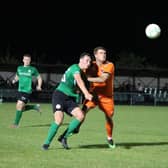 Sleaford Town v Skegness Town. Photo: Oliver Atkin