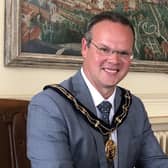 Mayor of Louth, Councillor Darren Hobson