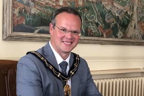 Mayor of Louth, Councillor Darren Hobson