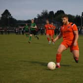 Skegness Town won 5-2 at Sleaford on Wednesday. Photo: Oliver Atkin