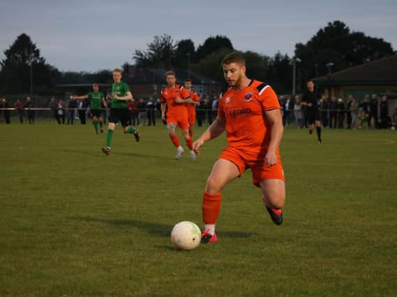 Skegness Town won 5-2 at Sleaford on Wednesday. Photo: Oliver Atkin