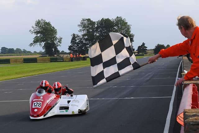 Success at Croft. Photo: Sid Diggins