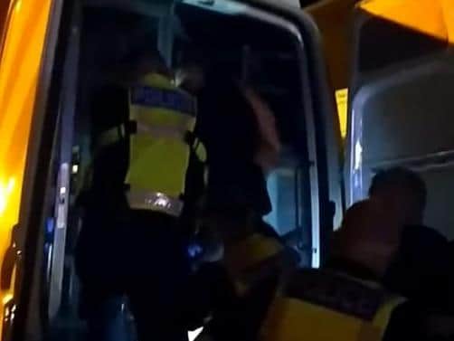 Police have arrested man after allegations he left children in the boot of a car while on a night out in Ingoldmells.