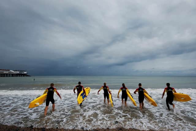 Lifeguards are back on Skegness and Mablethorpe beaches but Ingoldmells and Sutton on Sea remain closed.