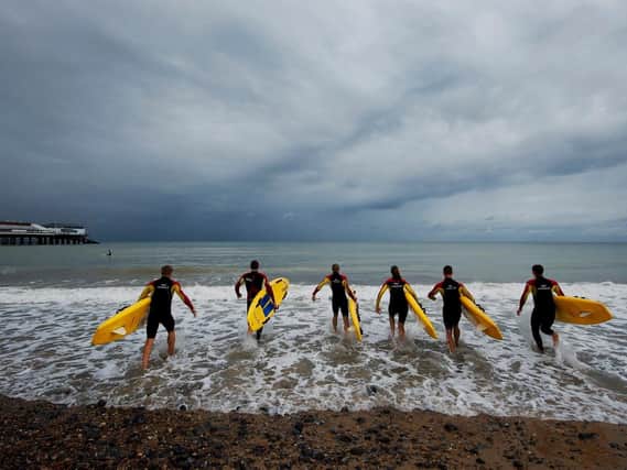 Lifeguards are back on Skegness and Mablethorpe beaches but Ingoldmells and Sutton on Sea remain closed.