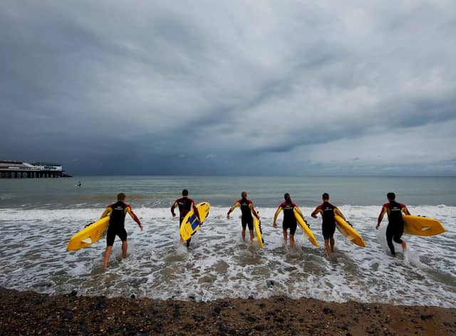 Lifeguards are back on Skegness and Mablethorpe beaches but Ingoldmells and Sutton on Sea remain closed.