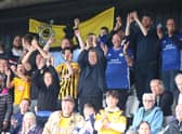Boston United won 2-1 at Bradford Park Avenue. Photo: Oliver Atkin
