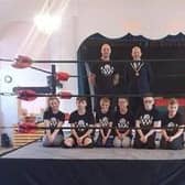Mayor of Skegness  Coun Trevor Burnham has paid a visit to the LWP Wrestling Academy School.