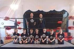 Mayor of Skegness  Coun Trevor Burnham has paid a visit to the LWP Wrestling Academy School.