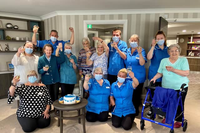 Reason to celebrate, Team Avocet.