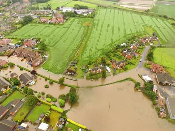 More than 600 properties were evacuated and 130 homes flooded when the River Steeping burst its banks and a deluge battered the town in June 2019.