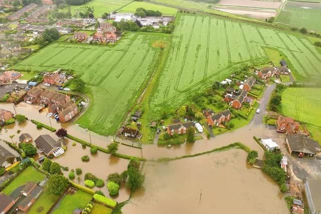 More than 600 properties were evacuated and 130 homes flooded when the River Steeping burst its banks and a deluge battered the town in June 2019.