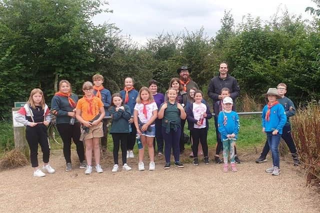 A recent 2nd Boston Scout Group activity.