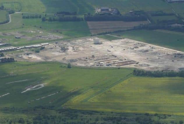 The former gas terminal site in Theddlethorpe