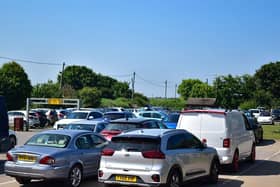 Anderby Creek car park.