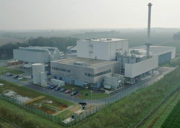 Sleaford Renewable Energy Plant.