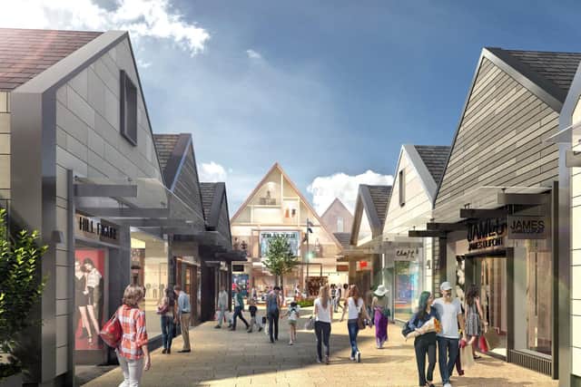 Big brands are already signing up to Grantham Designer Outlet Village ahead of opening in 2023. EMN-210809-155148001