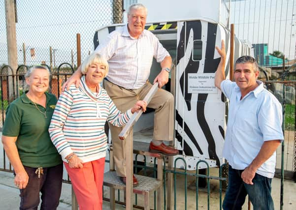 L- R Tracy Walters, Barbara Hobson, Peter Hobson and Andrew Riddel EMN-210915-111646001