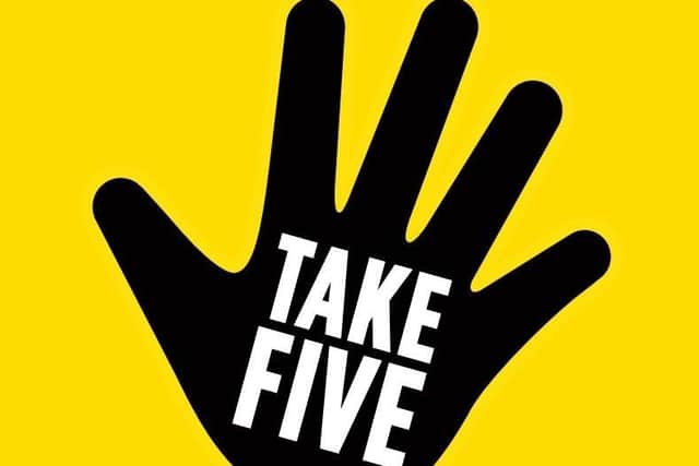 Take Five to combat fraud in Lincolnshire. EMN-210916-094236001