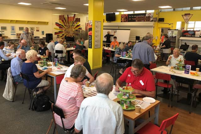 Around 40 people turned up at Carre's Grammar School to talk about ideas for improving Sleaford. EMN-210916-174320001