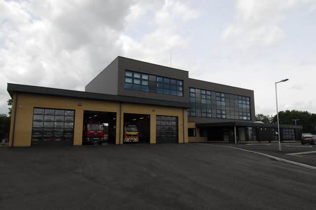 Sleaford fire and ambulance station. EMN-210917-161020001