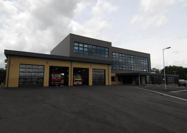 Sleaford fire and ambulance station. EMN-210917-161020001