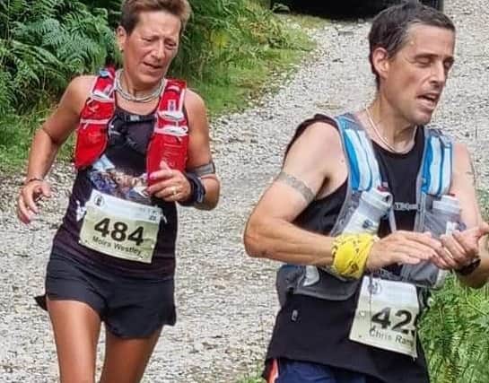Moira Westley and Chris Ramsay have been training hard for the Hardmoors 60