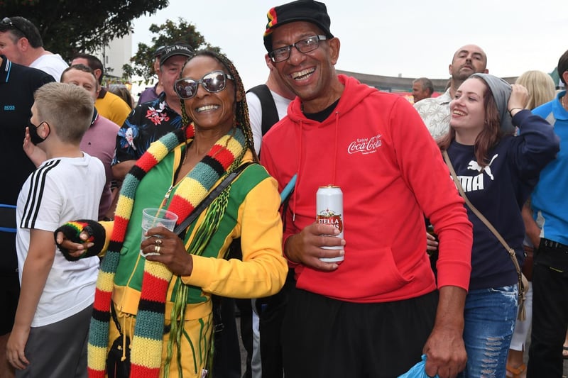Cherrelle Hamilton and Clive Levett