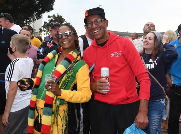 Cherrelle Hamilton and Clive Levett