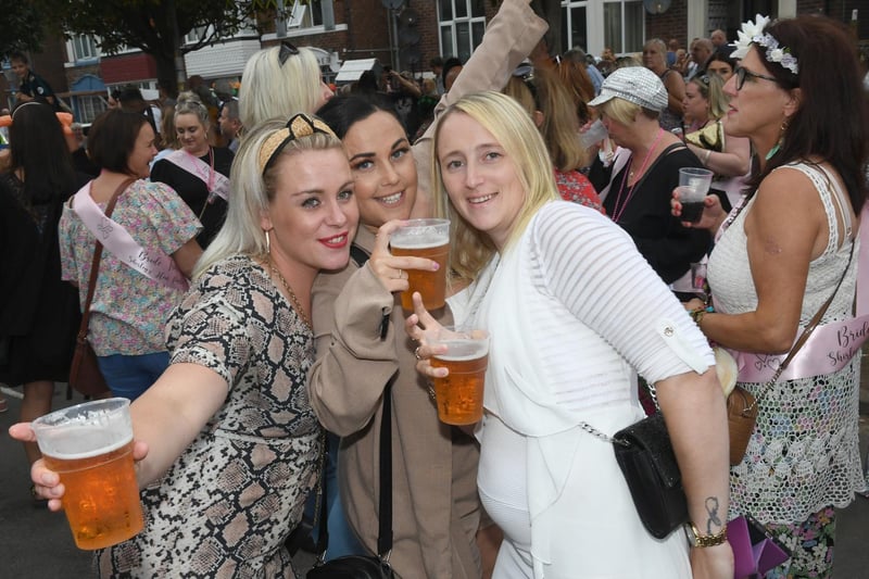 Cheers - enjoying the party at the Skegness Reggae and Ska Weekender.