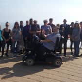 Volunteers who took part in the Great British Beach Clean at the weekend.