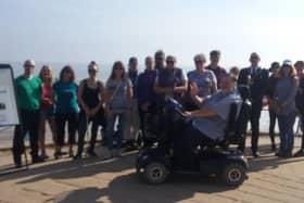 Volunteers who took part in the Great British Beach Clean at the weekend.