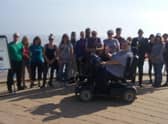 Volunteers who took part in the Great British Beach Clean at the weekend.