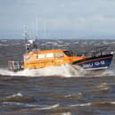 Skegness RNLI lifeboat crew took part in the  dramatic rescue of fisherman from a sinking vessel