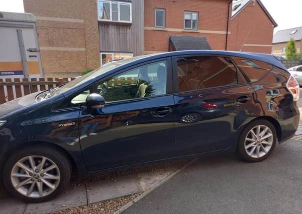 The Toyota Prius is a Motability car used by carers to take Jasmine out on trips to keep her calm. EMN-210921-124704001