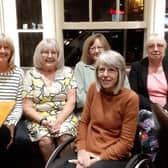 Pictured (from left) Bev Harrison, Anita Megennis, Pat Mellor, Thelma Smith and Lyn Westwood.