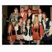 Pictured are (from left), rear, Ryan Handley, James Tiger, Bryn King, and Matt Laing; front, Kayliegh Ellis, Terri Ellis, Stacey Anne Huskisson, Sharon Hezzell, and Lewis Wass.