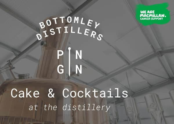 Bottomley Distillers will hold the charity event on Friday (September 24).